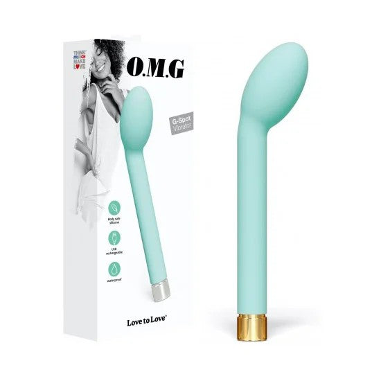 LoveToLove–O.M.GRechargeableG-SpotVibrator(Mint)