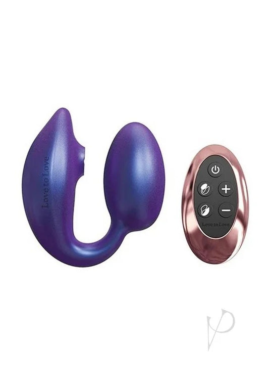 LovetoLoveWonderloverRechargeableSiliconeDualVibratorwithRemote–IridescentNight