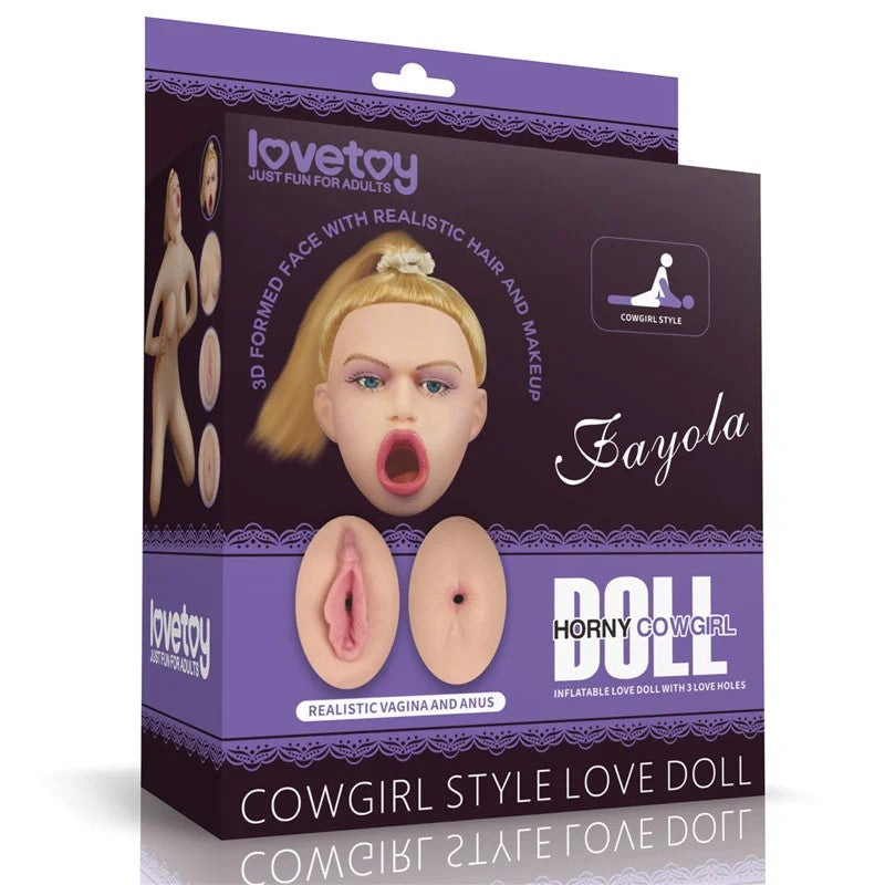 Lovetoy–FayolaHornyCowgirlLoveDoll(LightFlesh)
