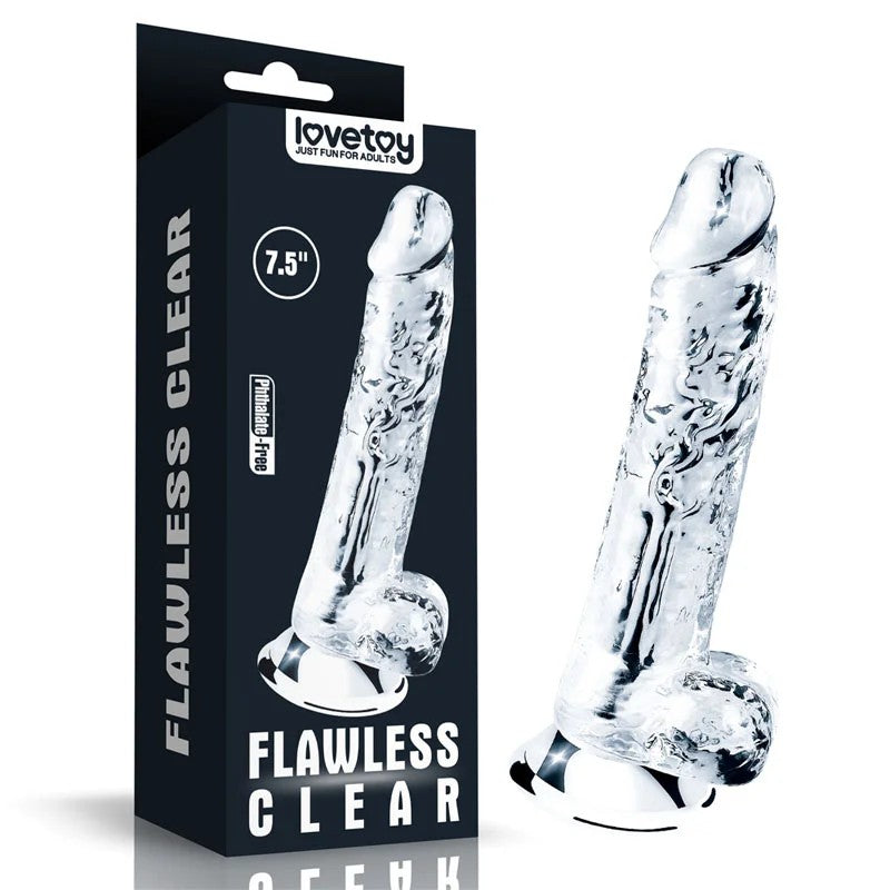 Lovetoy–FlawlessClear7.5″Dong(Clear)