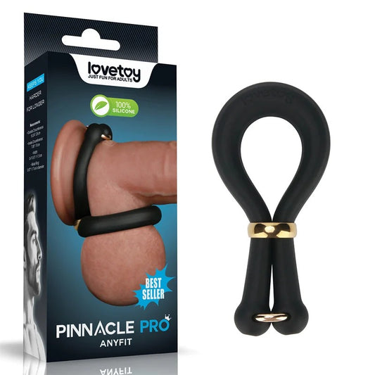 Lovetoy–PinnacleProAnyfitLassoCinchCockandBallRing(Black)