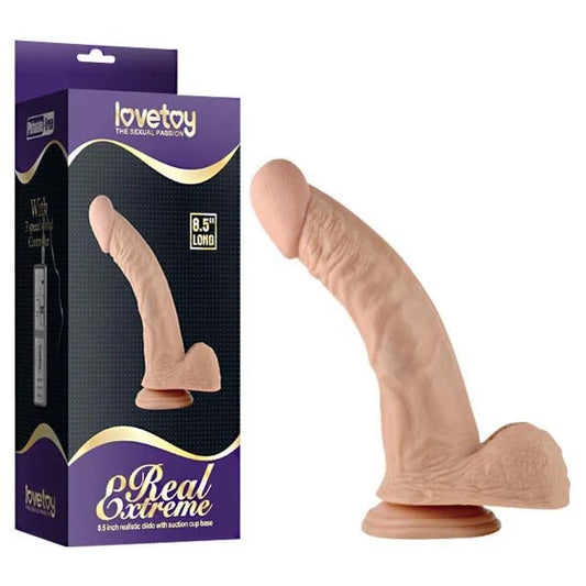 Lovetoy–RealExtreme8.5”Dildo(Flesh)