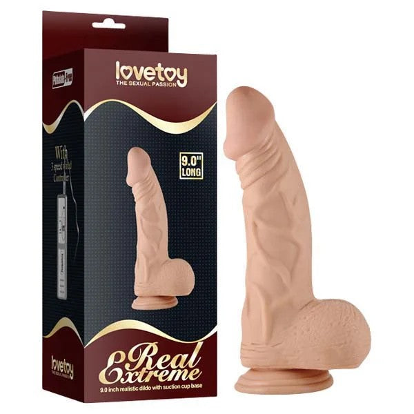 Lovetoy–RealExtreme9”Dildo(Flesh)