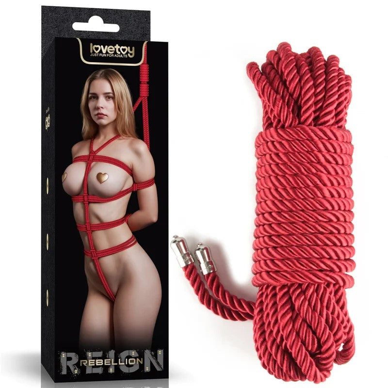 Lovetoy–RebellionReign10mSilkyRope(Red)