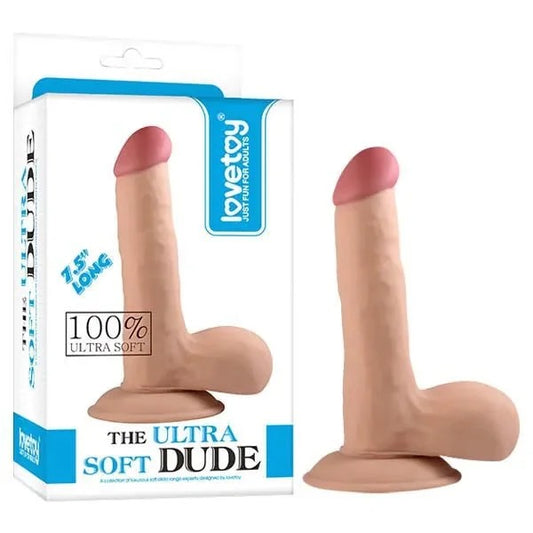 LoveToy–TheUltraSoftDude|7.5InchFleshDildo