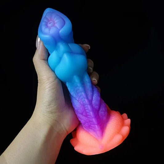 LuminousDragonDildosHugeAnalButtPlug–SoftMonsterDildoSexToysforWomen