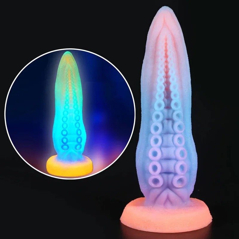 LuminousMonsterTentacleDildos–ExoticFantasyDildoButtPlugAnalSexToys
