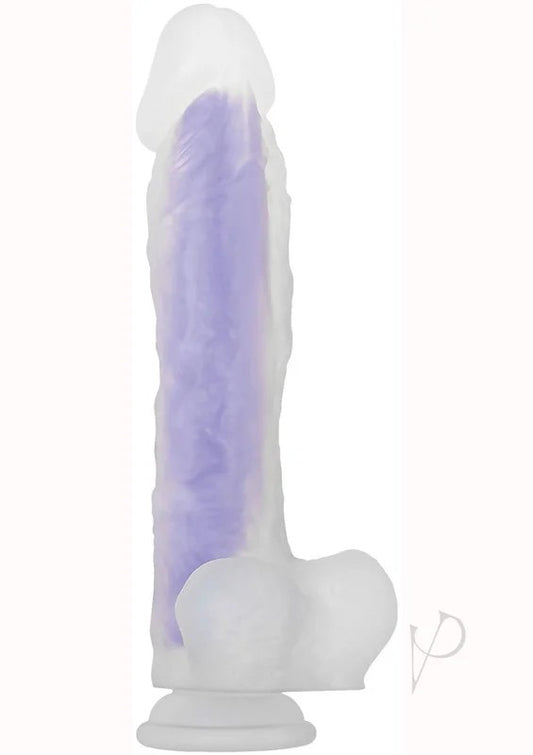LuminousStudDildowithBalls