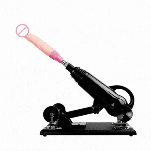Lurevibe–AutomaticSexMachineWithDildoStrongMotorMasturbatorBlackLoveMachines