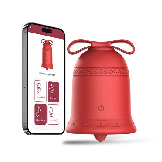 Lurevibe–ChristmasTongueLickingSuckingVibratorAPPControlledClitoralStimulatorforWomen