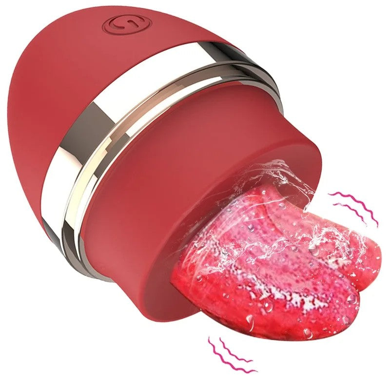Lurevibe–LickingTongue10ModesEggVibrationMedicalSilicone