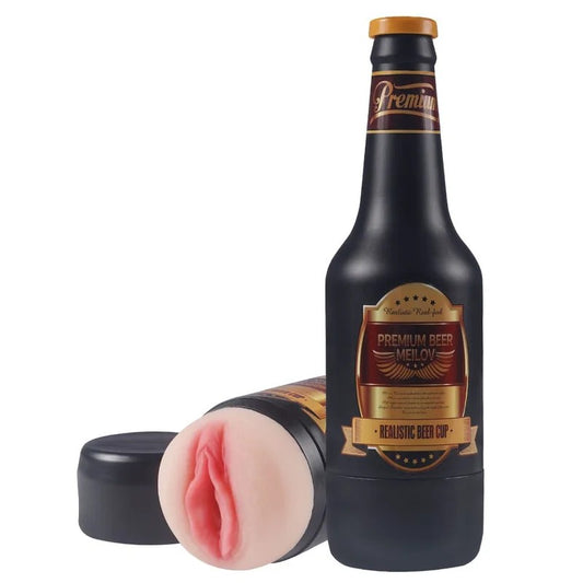 Lurevibe–MaleMasturbatorEroticToyPortableBeerBottle
