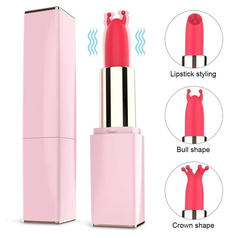 Lurevibe–MiniLipstickVibratorSecretBulletMasturbatorNippleClitorisStimulator