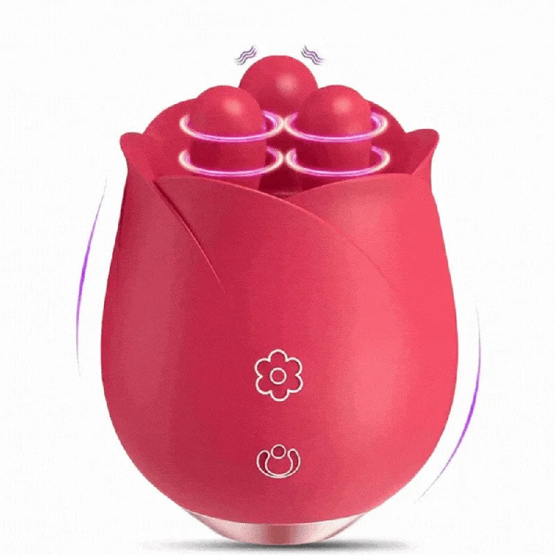 Lurevibe–S475ThreePistilsTongueKneadingAndVibratingRoseToy