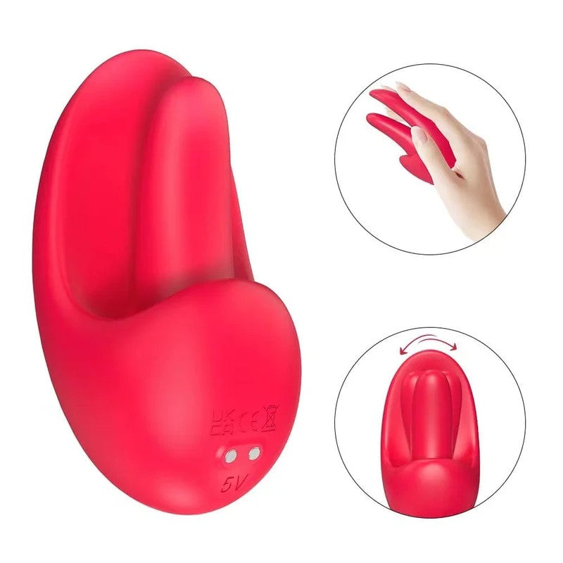 Lurevibe–TongueShapeLickingNipplesClitStimulationVibratorsForWomen