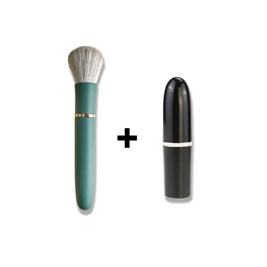 LurevibeMakeupSet–LipstickVibrator+BrushVibrator