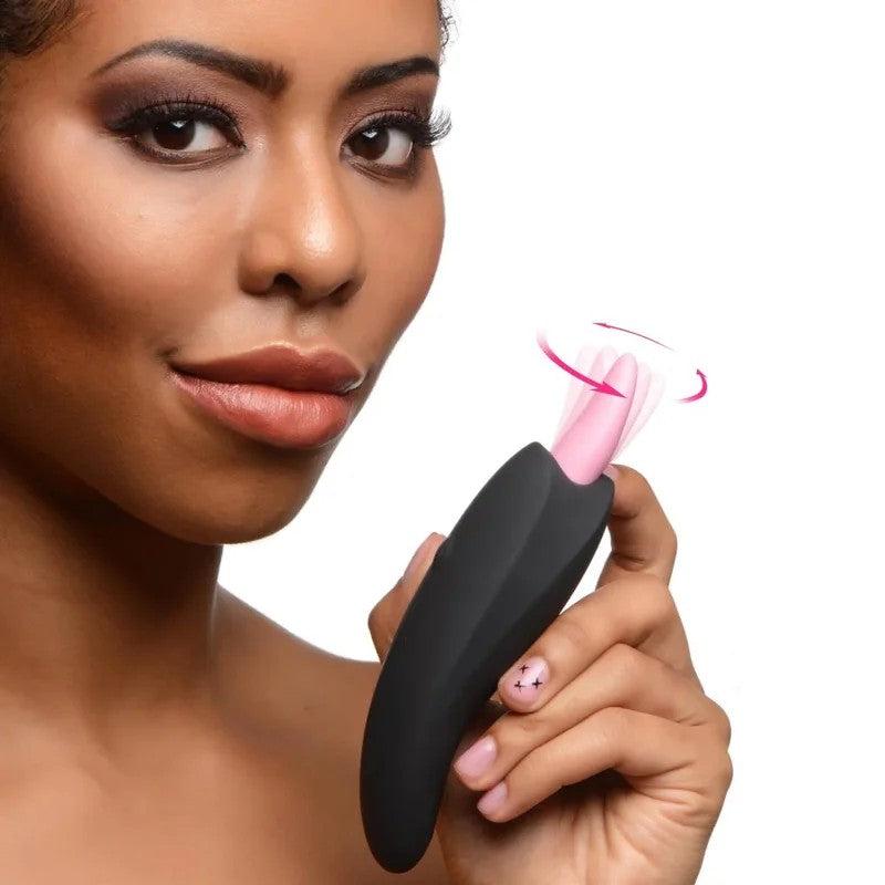 LusciousLicker7XSiliconeLickingTongueVibrator