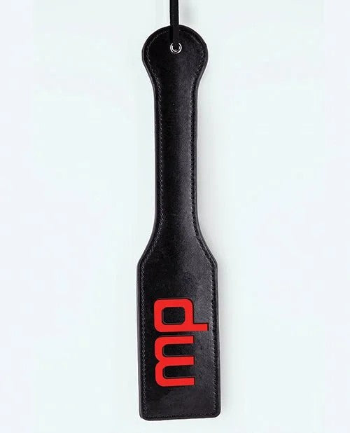 LustPULeatherMPPaddle–Black