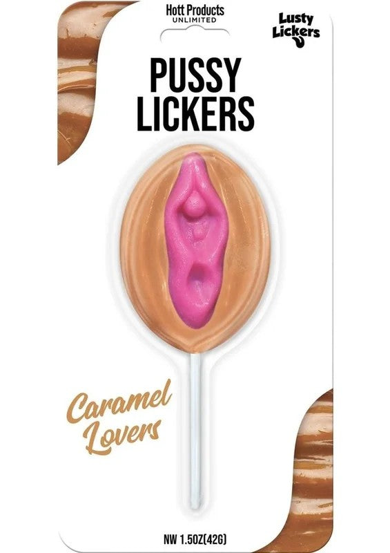 LustyLickersPussyLickersCaramelLoversLollipop