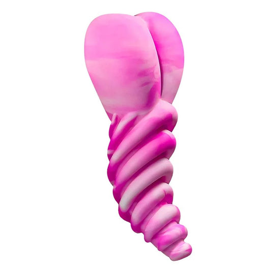 Luvgrind–HybridDildoBaseStimulatorCoverandGrinder–PinkSwirl