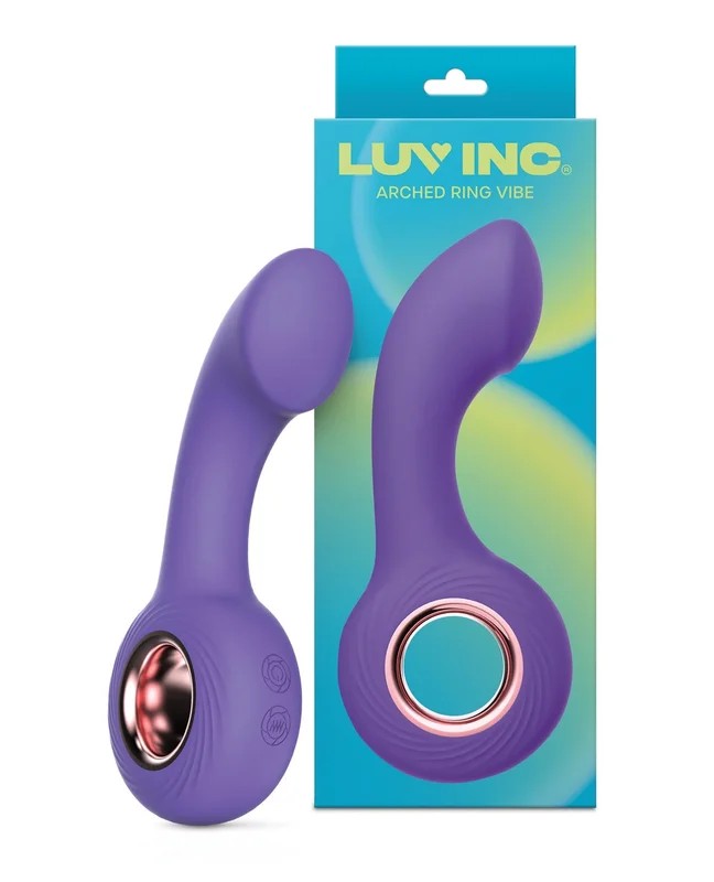 LuvInc.ArchedRingVibrator–Purple
