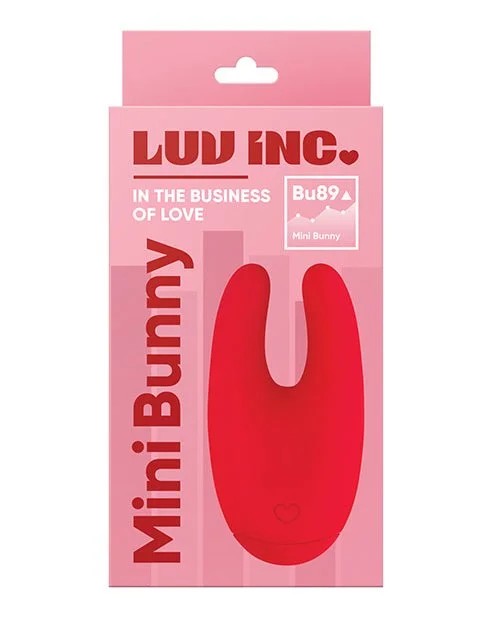 LuvInc.U-ShapeMiniBunny–Red