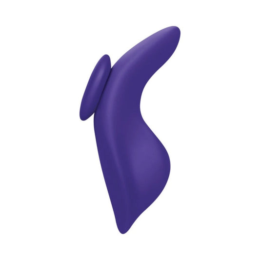 LuvIncSL31SoftluxePantyVibePurpleWearableCouplesVibratorwithStrongMagneticHold