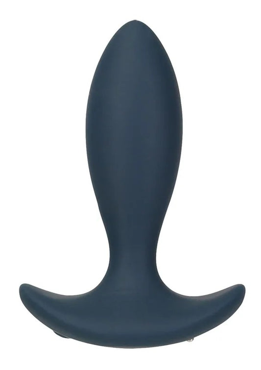 LuxActiveThrobSiliconeRechargeableAnalPulsatingMassagerwithRemoteControl