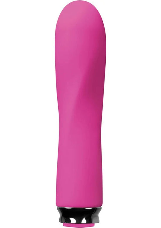 LuxeCollectionScarletRechargeableSiliconeCompactVibrator