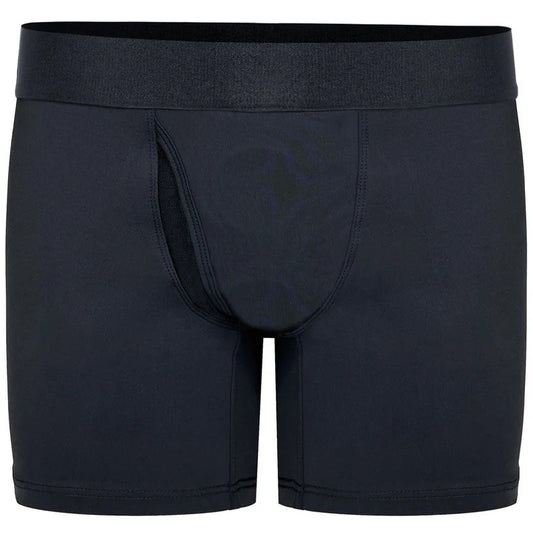 LuxeSportDuoBoxer+Harness–Black