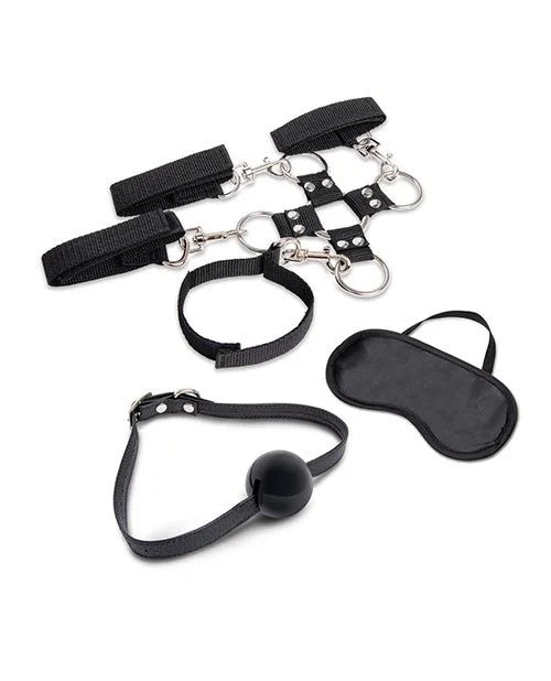 LuxFetish7pcHogtie&BallGagKit
