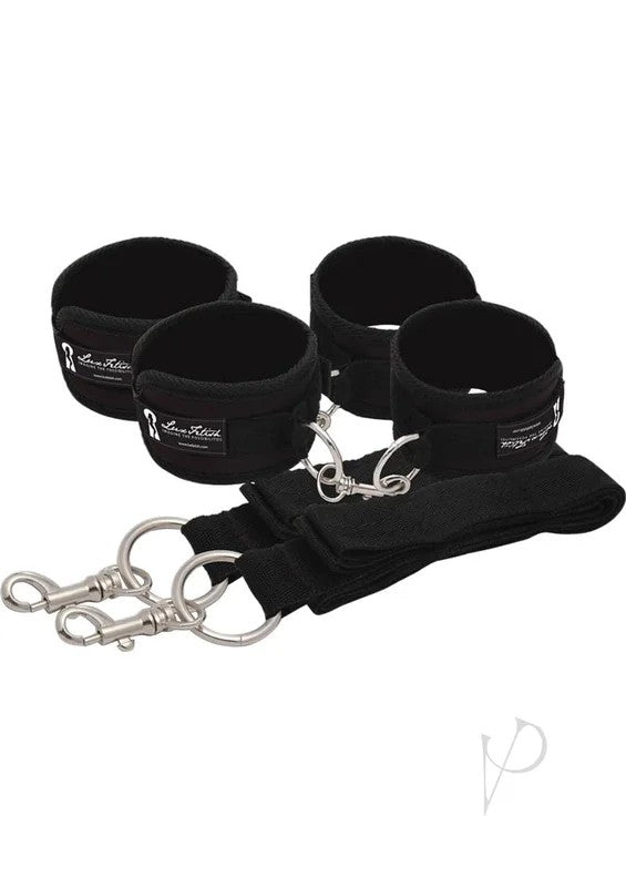 LuxFetishBedSpreaderRestraintSystem