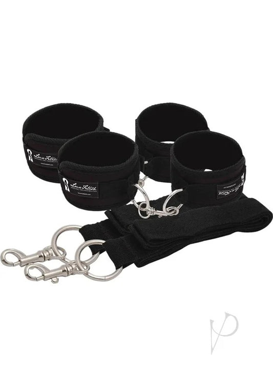 LuxFetishBedSpreaderRestraintSystem