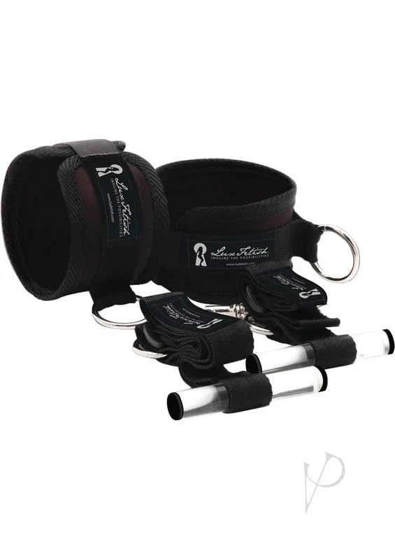 LuxFetishClosetCuffsAdjustablePlayfulRestraintSystem