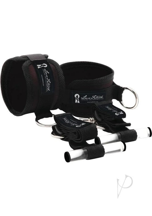 LuxFetishClosetCuffsAdjustablePlayfulRestraintSystem