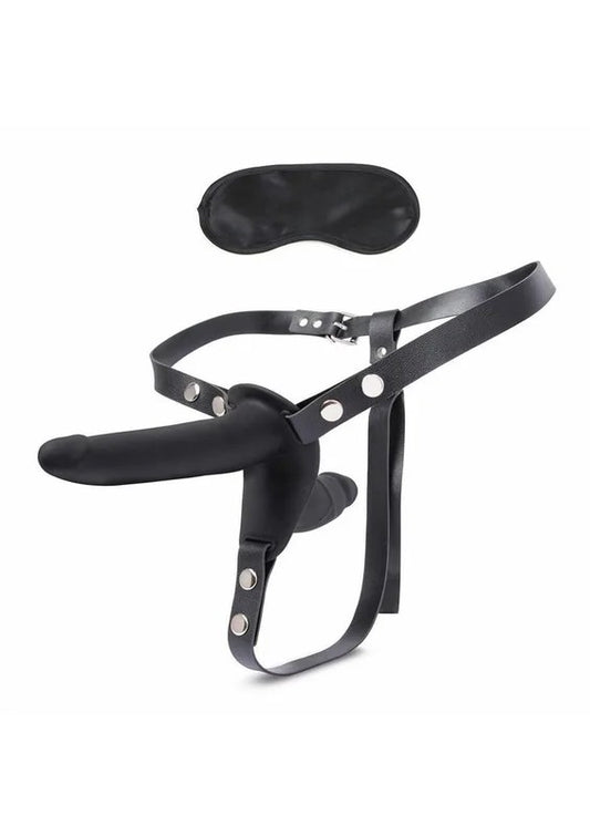 LuxFetishSiliconeStrap-OnHarnessDildo