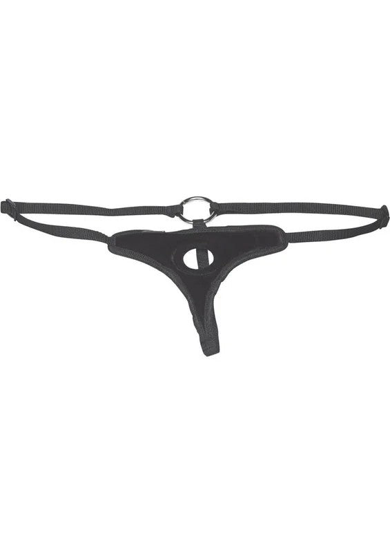 LuxFetishVelvetBikiniStrap-OnAdjustable