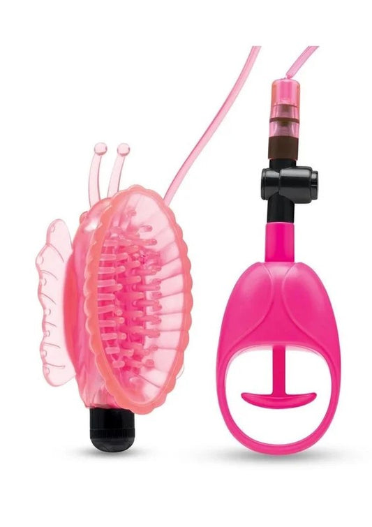 LuxFetishVibratingButterflyPussyPumpwithQuickRelease