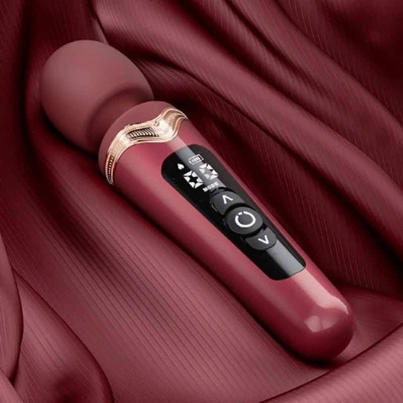 LuxuryLiquidSiliconeWandMassagerWithHeatingMode