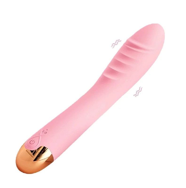 Lynae–RoseBulletG-spotVibratorWithSoftSilicone&WaveTextureDesign