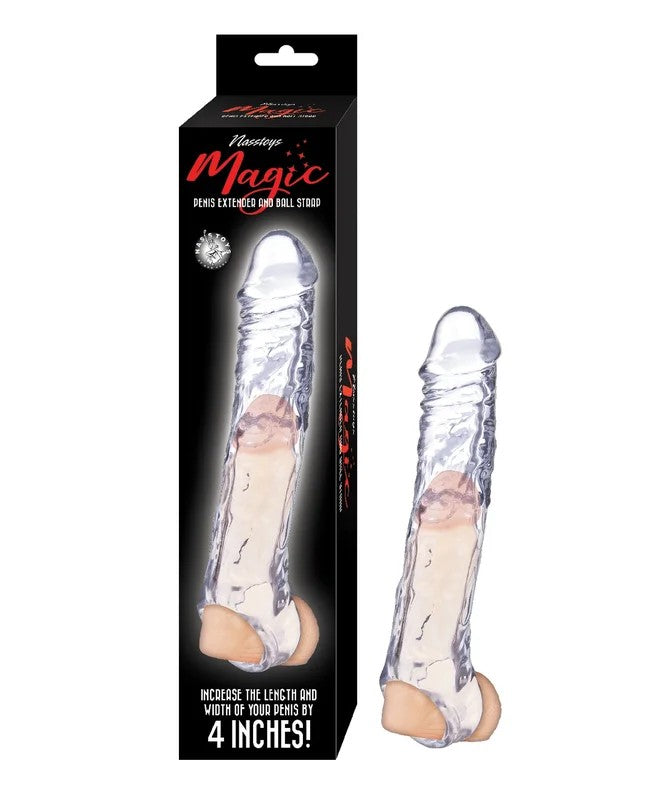 MagicPenisExtender&BallStrap7.5″–Clear