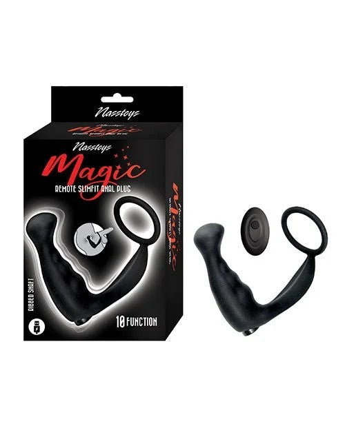 MagicSlimfitAnalPlugw/RemoteControl–Black