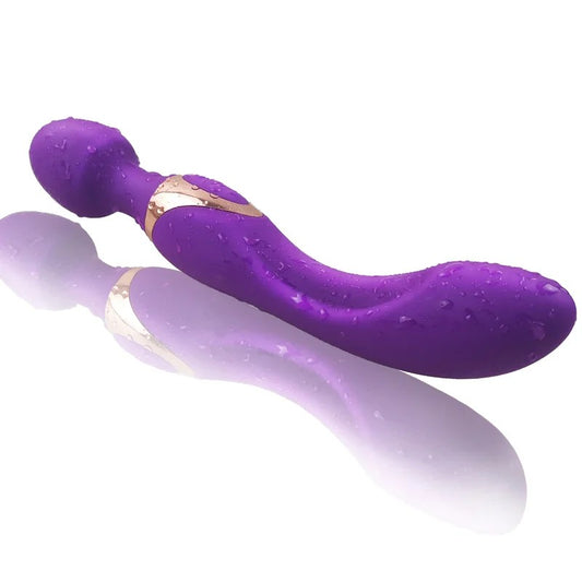 MagicWandFingerVibratorProstateMassager–DoubleEndG-spotClitStimulator