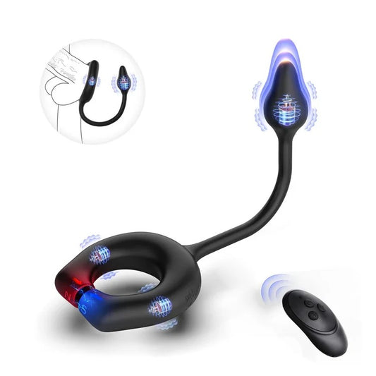 MagneticCockRingwith10Vibrations