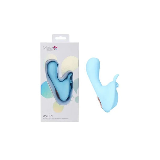 Maia–‘Averi’DualVibrationStimulator–(BabyBlue)