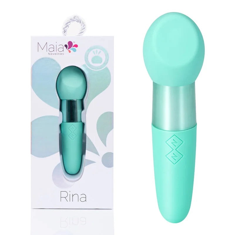 Maia–“Rina”DualMotorWand&BulletVibrator(Green)