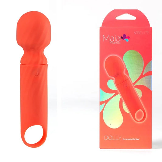 Maia–Vibelite“Dolly”RechargeableMiniWand(Orange)