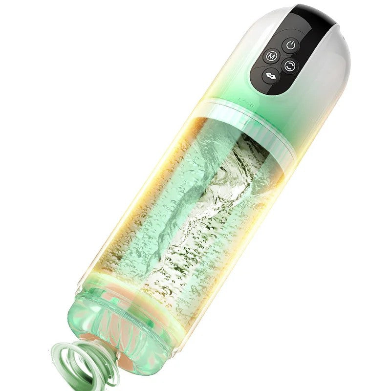 MaleMasturbatorBlowjobMachine–WaterVacuumSuckingRotationMasturbationCupSexToysforMen