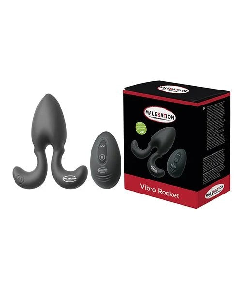 MalesationVibroRocketAnalPlug–Black