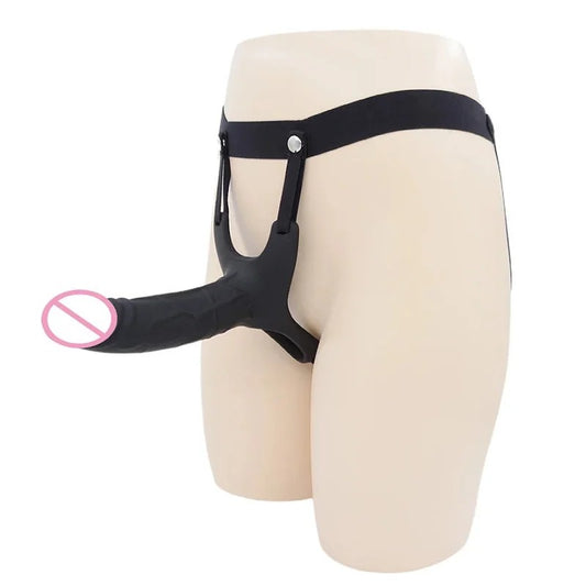 MaleStrapOnCockSleeveSheath–RealisticPenisEnlargerHarneessExtenderPeggingPlay